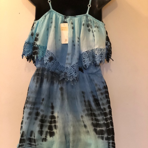 🔥🎉💥🌹tie dye romper🔥🎉🌹💥🎉🔥🔥🔥🔥🎉🎉🎉🎉💥 - Picture 2 of 7